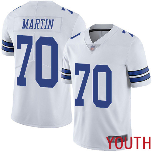 Youth Dallas Cowboys Limited White Zack Martin Road #70 Vapor Untouchable NFL Jersey->youth nfl jersey->Youth Jersey